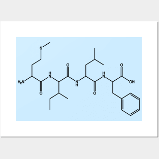 MILF Amino Acid Chain Posters and Art